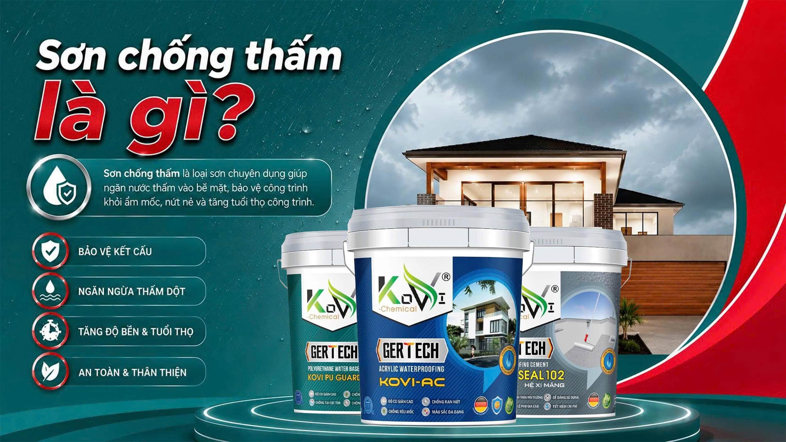 Sơn chống thấm là gì