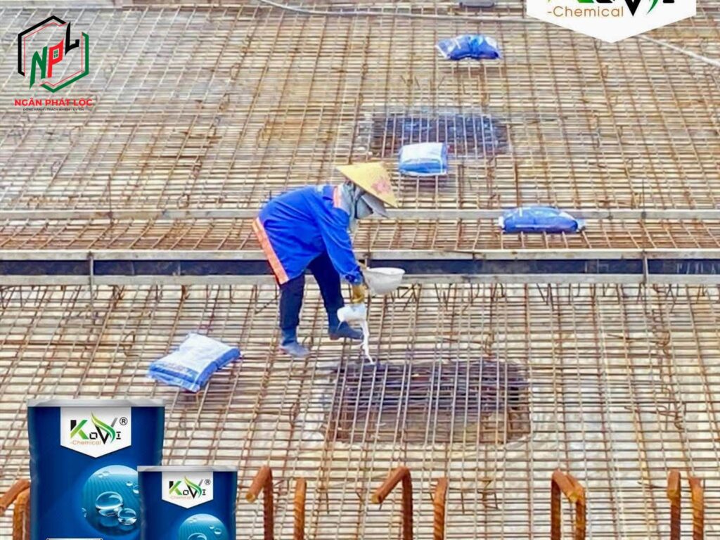 thi công chống thấm ngược cho sàn bê tông đáy hầm móng và hố thang máy chống nước ngầm xâm thực